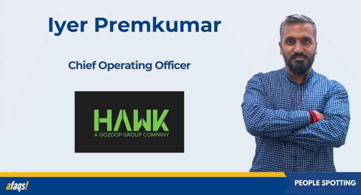 GOZOOP Group Promotes Iyer Premkumar as COO of Gozoop HAWK