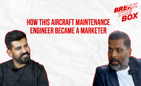 How this aircraft maintenance engineer became a marketer